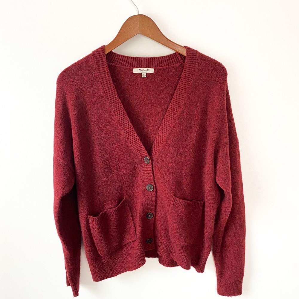 Madewell Kent Ex-Boyfriend Cardigan Sweater Size M